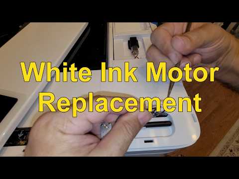 Replacing xTool Apparel Printer White Ink Stirring Motor | Detailed Guide