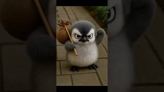 Angry penguin swearing 🤭😂🐧 #funny #penguin #ai #snoop #viralshorts