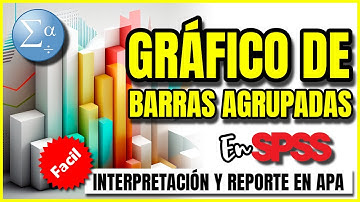 GRÁFICO DE BARRAS AGRUPADAS EN SPSS. PASO A PASO FÁCIL