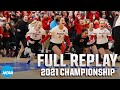 Wisconsin vs. Nebraska: 2021 NCAA volleyball championship | FULL REPLAY