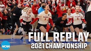 Wisconsin vs. Nebraska: 2021 NCAA volleyball championship | FULL REPLAY