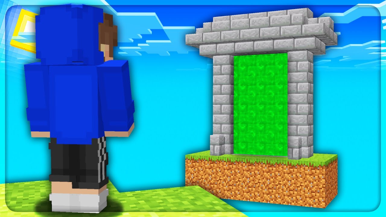 Opening a NEW Realm in Minecraft Skyblock | iBlocky - YouTube