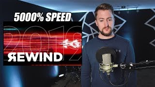 Thumbnail for YouTube Rewind but 5000% faster since nothing interesting happened