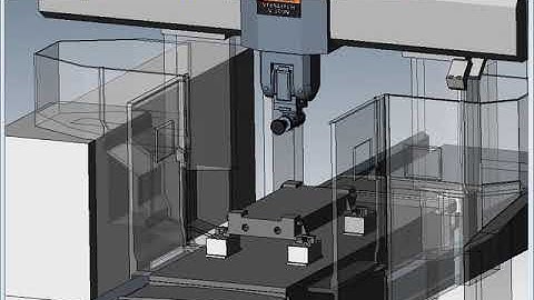 Mazak Versatech V100N RAH in ESPRIT CAM by Greenock- PIMPEL