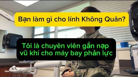 Công việc Chuyên viên gắn nạp vũ khí cho máy bay phản lực