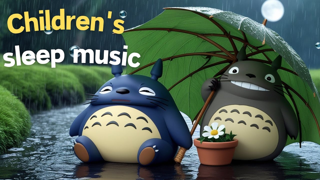 Obejrzyj 龍貓愛睡覺｜#睡眠導入｜#relaxingmusic ｜古典笛子音樂｜#龍貓｜一夜8小時撥放 w YouTube