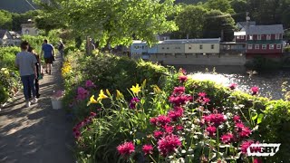 Bridge of Flowers in Shelburne Falls | Connecting Point | Sept. 10, 2018