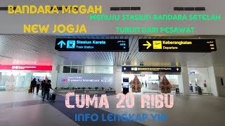 Cara Naik Kereta Bandara YIA Setelah Turun Pesawat - Info Lengkap Yogyakarta International Airport