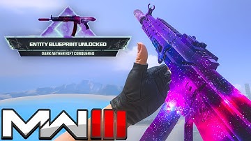 Unlocking the New "DARK COSMOS" Skin in MW3 Zombies (HARD)