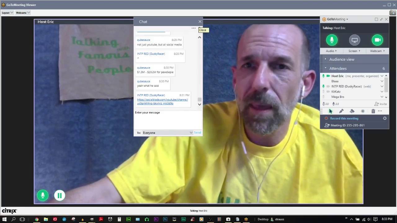 TwFP Presents:  Getting a C+ on Social Blade! w/ INTP Red