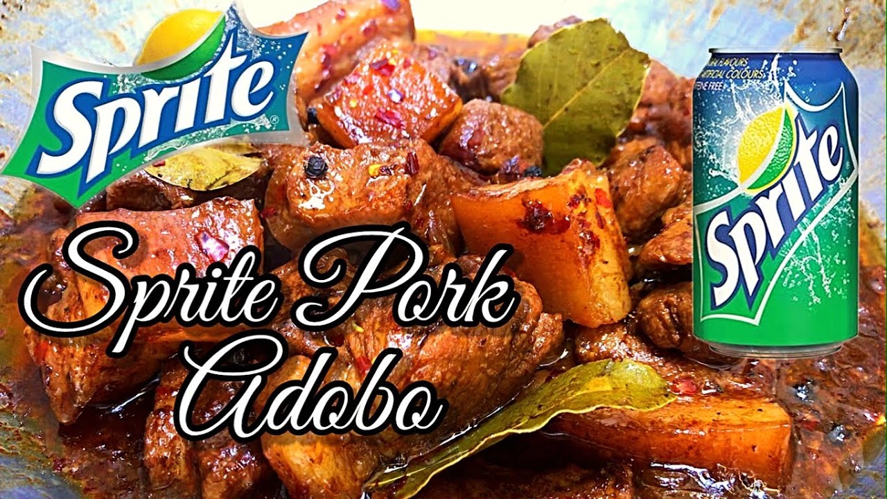 SPRITE PORK ADOBO RECIPE, EASY AND YUMMY Ma paparice pa More ka sa