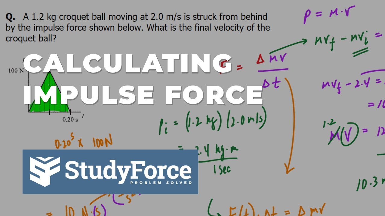 Calculating Impulse Force Physics YouTube