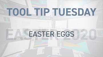 Tool Tip Tuesday - Easter Eggs