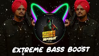 Bloodlust [Extreme Bass Boost] Sidhu moosewala || Punjabi song || Warning ⚠️