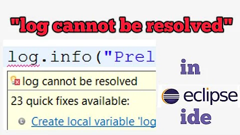 How to resolve "log cannot be resolved" error in Lombok library | Java Inspires