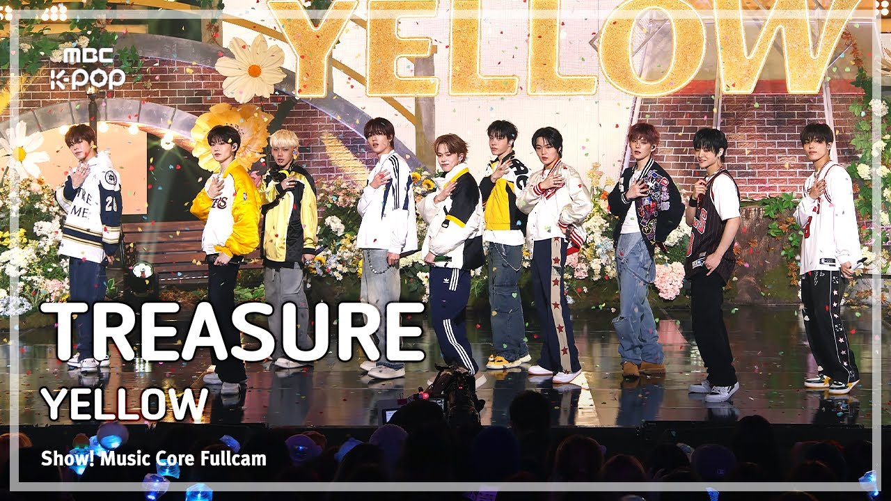 [#음중풀캠8K] TREASURE (트레저) – YELLOW FullCam | 쇼! 음악중심 | MBC250315