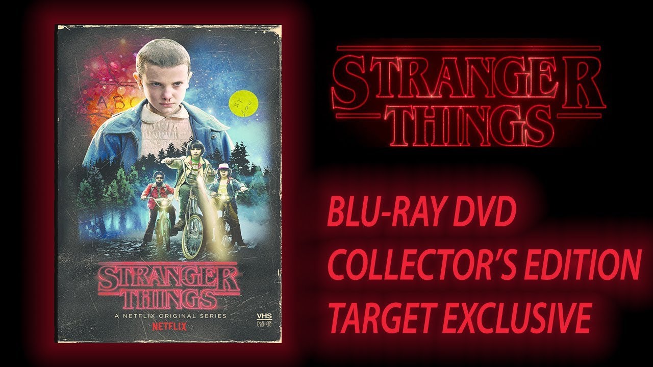 Stranger Things Collector S Edition Blu Ray Dvd Target Exclusive