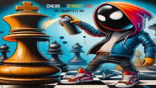 Chess in Street Art  (Graffiti )