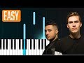Loud Luxury - Body (100% EASY PIANO TUTORIAL)