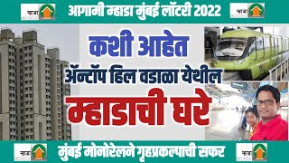 आगामी मुंबई म्हाडा लाॅटरी वडाळा सॅम्पल फ्लॅट व माहिती. Mumbai Mhada Lottery Wadala Sample Flat.