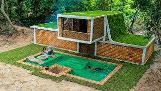 Building Cave Platinum Underground Swimming Pool With Underground Private Living Room by Primitive Tool 157,095 views 4 months ago 21 minutes