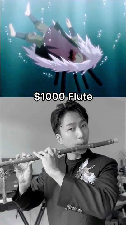 $1 vs $10,000 Flute (Sadness & Sorrow) #naruto #narutoshippuden #sadnessandsorrow #jiraiya #aylex
