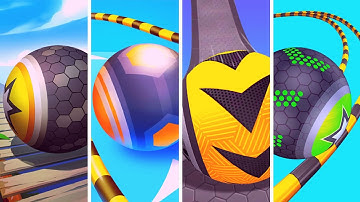 Rollance vs Action Balls vs Sky Escape vs Going Balls - All level gameplay Android, IOS