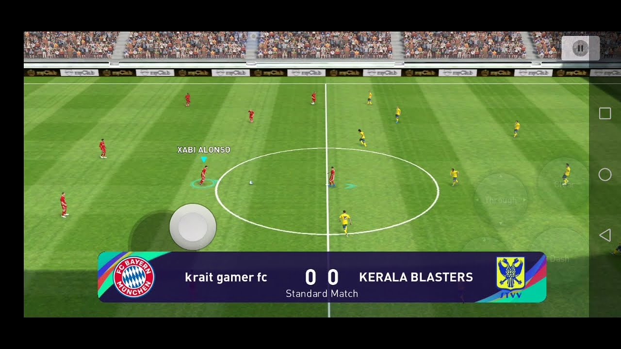 Krait gamer vs Kerala Blasters | PES21 | Mobile | Android