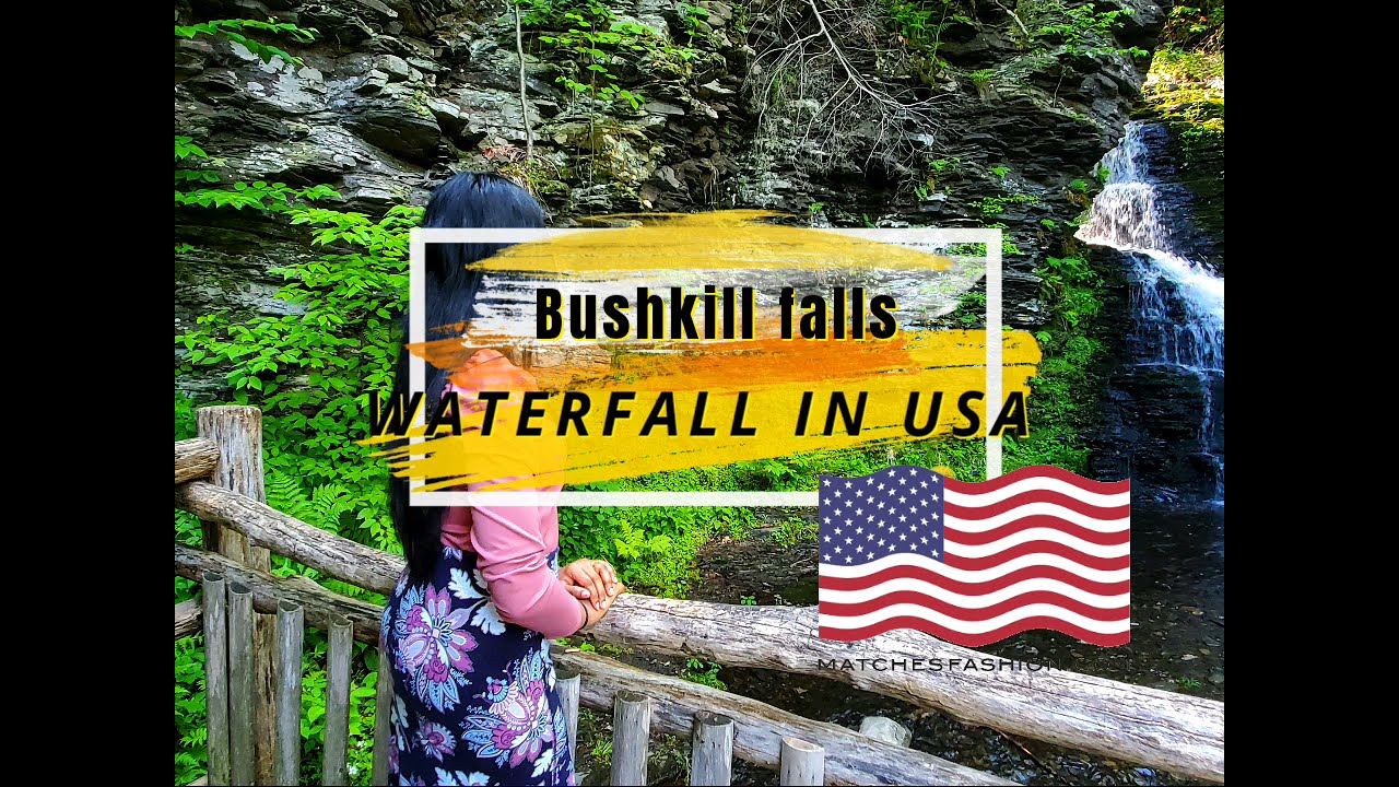 My trip to Bushkill falls, the 'Niagara' of Pennsylvania. 