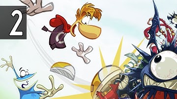 Rayman Origins - Part 2 Walkthrough Gameplay No Commentary