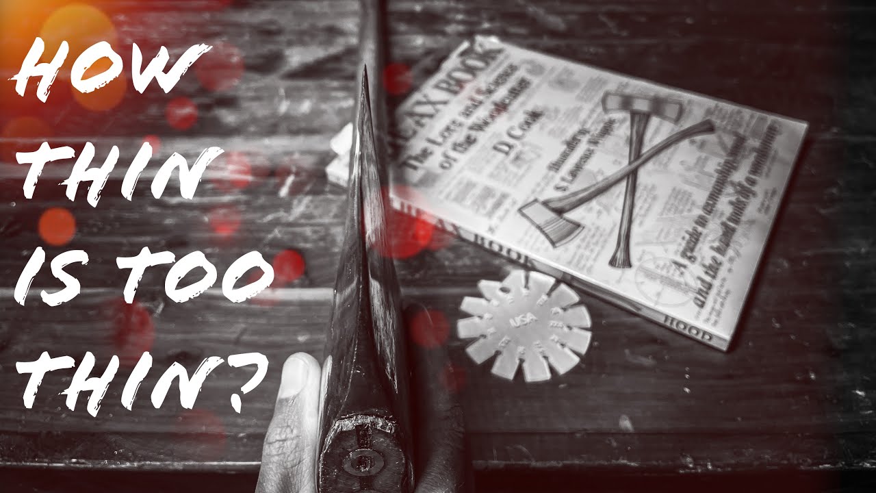 Axe Controversy What Angle Should My Axe Be? YouTube