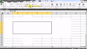 Excel básico 2010. Columnas, filas, celdas, rango de celdas