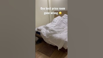 Oyo best price room gone wrong 😑 #oyorooms #couplefriendlyrooms