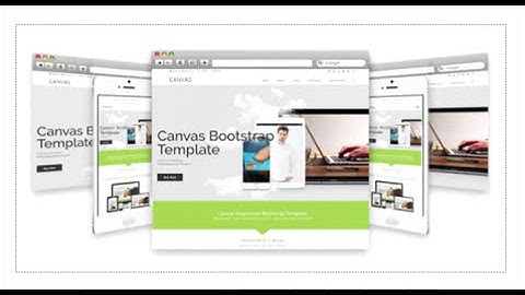 The Canvas Responsive HTML5 Template - Site Templates Download