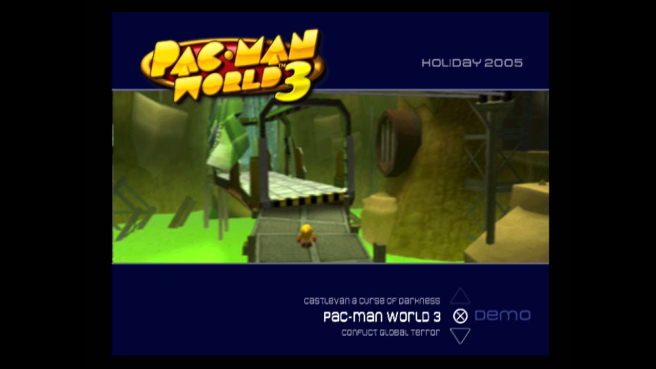 PAC-MAN WORLD 3 - Holiday 2005 Demo Disc
