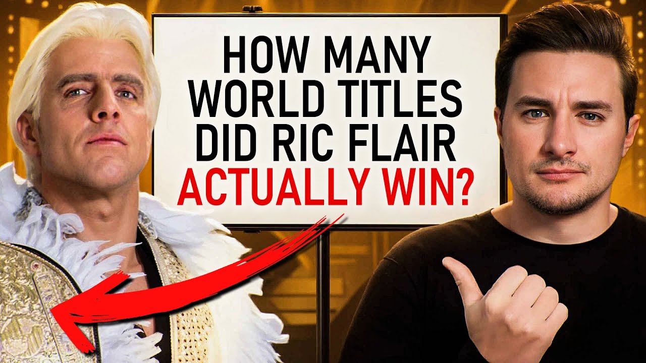 Рик Флэр НЕ является 16-кратным чемпионом (реальное число раскрыто)