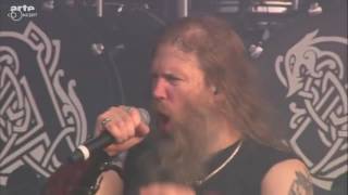 Amon amarth Raise your horns live Hellfest