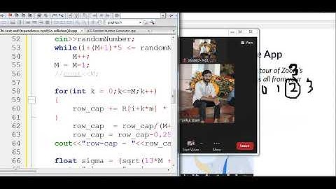 Correlation Test of Random Numbers Explanation and c++ Program | Bangla