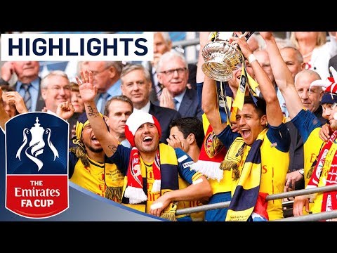 Arsenal 4-0 Aston Villa  – 2015 FA Cup Final | Goals & Highlights