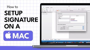 Mac Outlook 2014 How to Setup a Signature