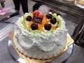 鮮奶油蛋糕的基礎裝飾-AO蛋糕烘焙奧斯汀攪拌機 賀揚 我愛奧斯汀