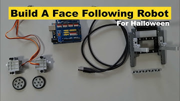 Face Tracking Robot - Halloween 2021 Face Detection Arduino Project