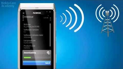 Nokia Software Update - Symbian Anna on N8 !.avi