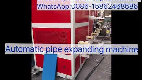 Two head Belling Machine,pvc pipe belling,extruder,plastic machine,pipe expander,extrusion machine