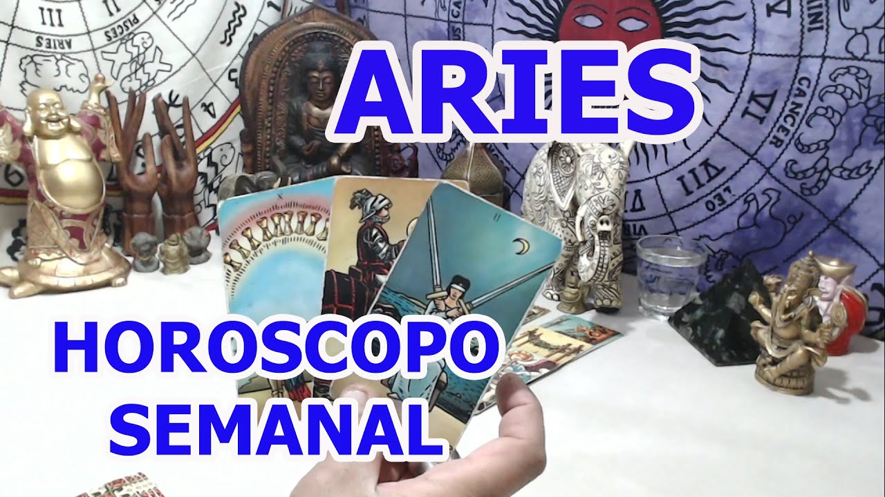 ARIES HOROSCOPO SEMANAL DEL 19 AL 25 DE JUNIO - YouTube