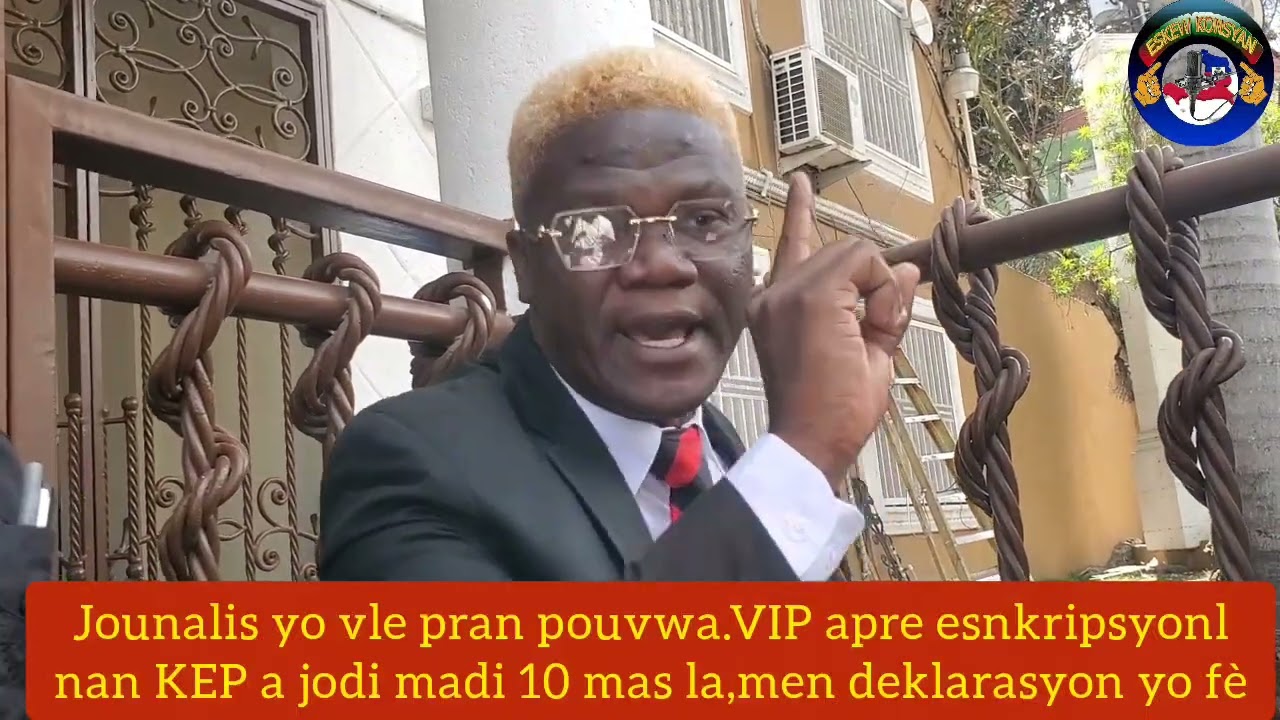 Se dit être le 4ème pouvoir,il voulait briguer le pouvoir politique à tous les niveaux.Elysée Jn-bap