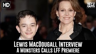 Lewis Macdougall Lff Premiere Interview - A Monster Calls