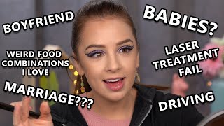 Q\&A Get Ready With Me, Life Update,Makeup Tutorial,Story Time...yeah all that in one video lol