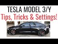 *MUST WATCH* Tesla Model 3/Y Tips, Tricks & Settings.