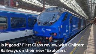 Chiltern Railways First Class Review on their new 'Explorers' Is it good? Find out in todays video!! Chiltern Railways First Class Review on their new 'Explorers' Is it good? Find out in todays video!!